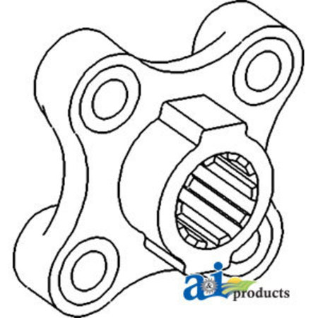 A & I Products Coupling, Coupler Pump Drive 3.7" x3.9" x2.3" A-D140524